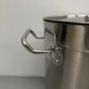 RVS Soeppan Kookpan Pan Inductie 20 x 20 cm 6 liter Horeca - Afbeelding 5