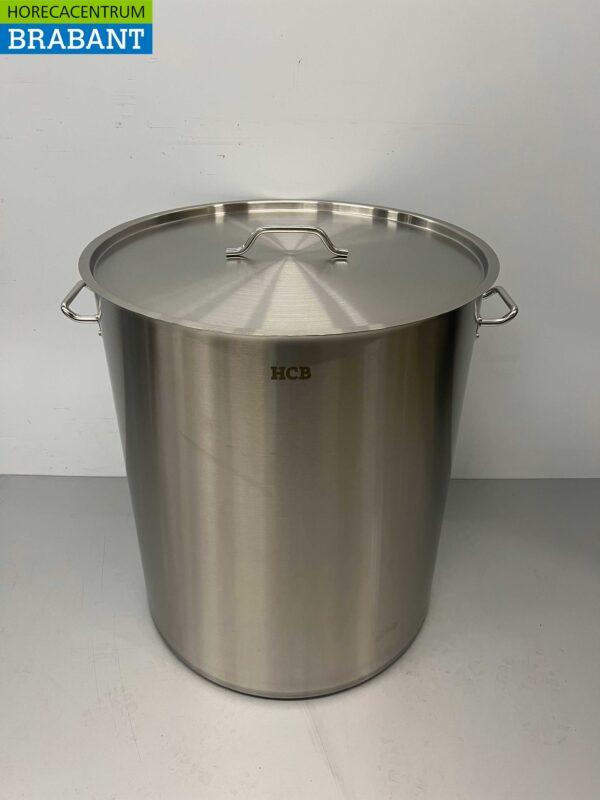 RVS Soeppan Kookpan Pan Inductie 60 x 70 cm 198 liter Horeca