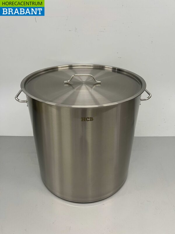 RVS Soeppan Kookpan Pan Inductie 60 x 60 cm 170 liter Horeca