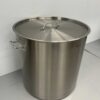 RVS Soeppan Kookpan Pan Inductie 60 x 60 cm 170 liter Horeca - Afbeelding 2