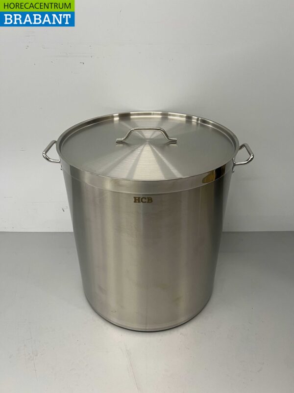 RVS Soeppan Kookpan Pan Inductie 55 x 60 cm 140 liter Horeca