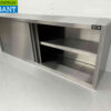 RVS HCB Wandkast Kast Premium-line 2 Schuifdeuren 180 cm Horeca - Afbeelding 4