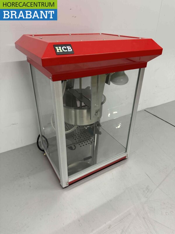 Popcornmachine Popcorn machine Compact rood 230V Braderie Markt Horeca - Afbeelding 2