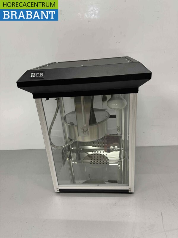 Popcornmachine Popcorn machine Compact zwart 230V Braderie Markt Horeca