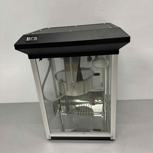 Popcornmachine Popcorn machine Compact zwart 230V Braderie Markt Horeca