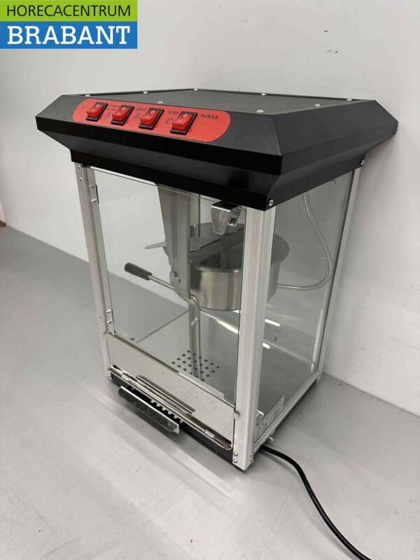 Popcornmachine Popcorn machine Compact zwart 230V Braderie Markt Horeca - Afbeelding 6