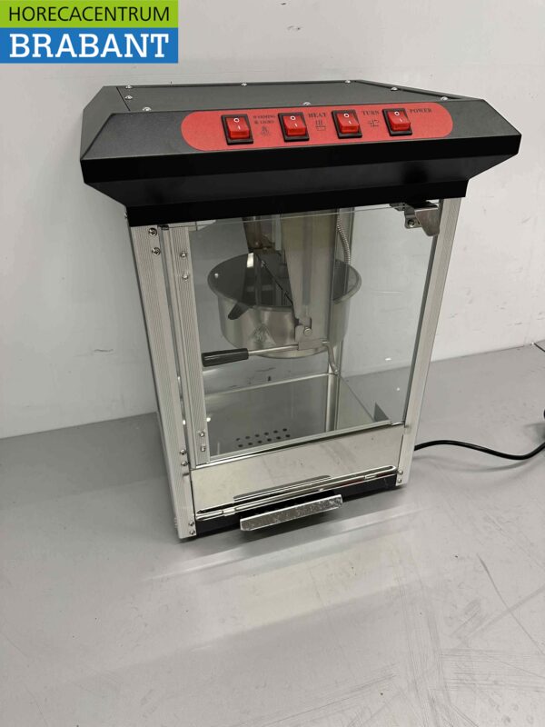 Popcornmachine Popcorn machine Compact zwart 230V Braderie Markt Horeca - Afbeelding 7