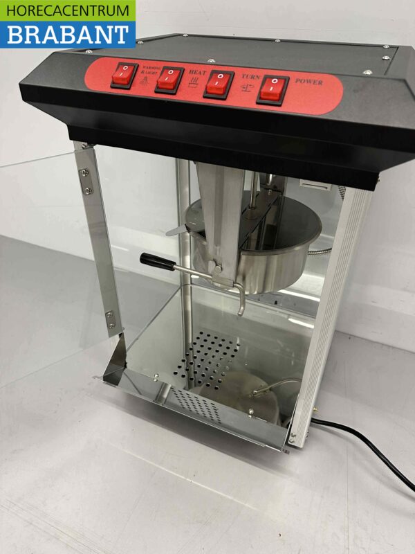 Popcornmachine Popcorn machine Compact zwart 230V Braderie Markt Horeca - Afbeelding 9