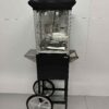 Popcornmachine Popcorn machine met onderstel zwart 230V Braderie Markt Horeca