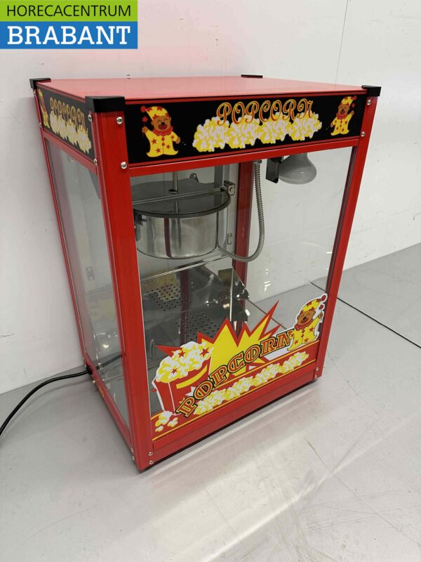 Popcornmachine Popcorn machine Rood 230V Braderie Markt Horeca - Afbeelding 2