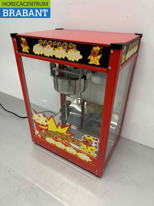 Popcornmachine Popcorn machine Rood 230V Braderie Markt Horeca - Afbeelding 3