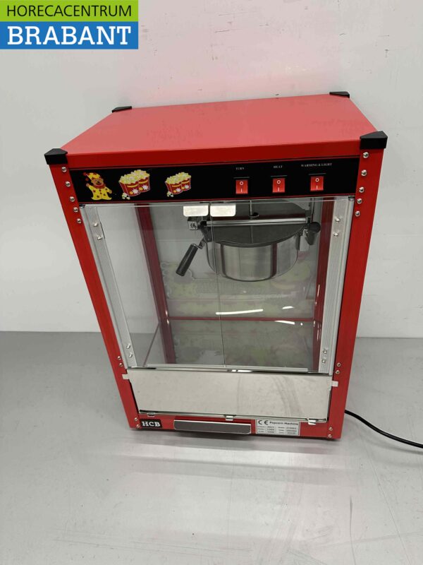 Popcornmachine Popcorn machine Rood 230V Braderie Markt Horeca - Afbeelding 4