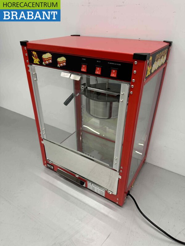 Popcornmachine Popcorn machine Rood 230V Braderie Markt Horeca - Afbeelding 5