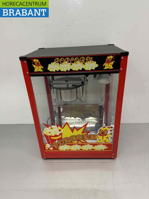 Popcornmachine Popcorn machine Zwart 230V Braderie Markt Horeca