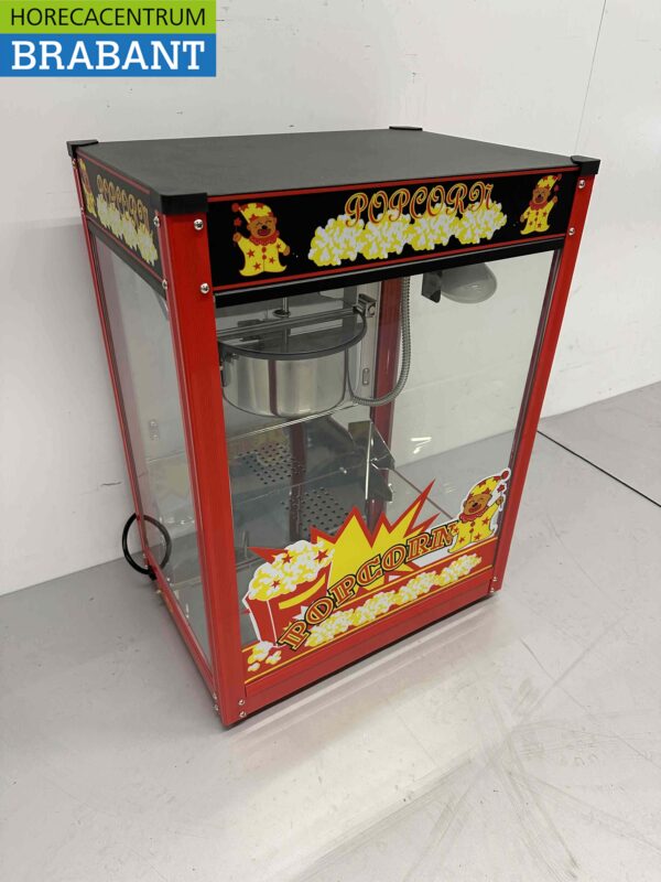 Popcornmachine Popcorn machine Zwart 230V Braderie Markt Horeca - Afbeelding 3