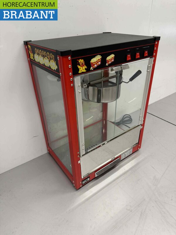 Popcornmachine Popcorn machine Zwart 230V Braderie Markt Horeca - Afbeelding 5