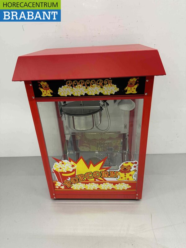 Luxe Popcornmachine Popcorn machine Rood 230V Braderie Markt Horeca