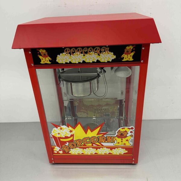 Luxe Popcornmachine Popcorn machine Rood 230V Braderie Markt Horeca