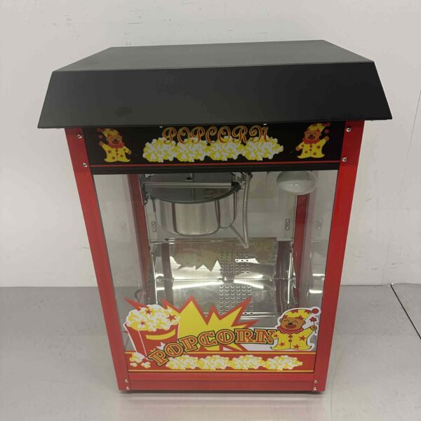 Luxe Popcornmachine Popcorn machine Zwart 230V Braderie Markt Horeca