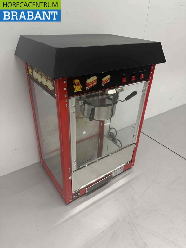 Luxe Popcornmachine Popcorn machine Zwart 230V Braderie Markt Horeca - Afbeelding 5