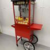 Luxe Popcornmachine Popcorn machine Zwart met onderstel 230V Braderie Markt Horeca - Afbeelding 2