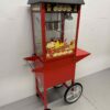 Luxe Popcornmachine Popcorn machine Zwart met onderstel 230V Braderie Markt Horeca - Afbeelding 3