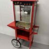 Luxe Popcornmachine Popcorn machine Rood met onderstel 230V Braderie Markt Horeca - Afbeelding 5