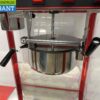 Luxe Popcornmachine Popcorn machine Rood met onderstel 230V Braderie Markt Horeca - Afbeelding 8