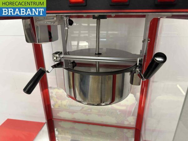 Luxe Popcornmachine Popcorn machine Rood met onderstel 230V Braderie Markt Horeca - Afbeelding 8