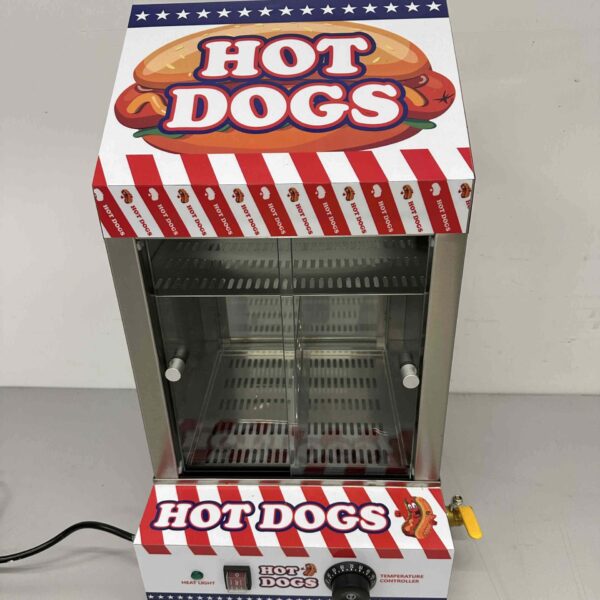 RVS Hotdogsteamer Hot Dog Steamer 230V Horeca