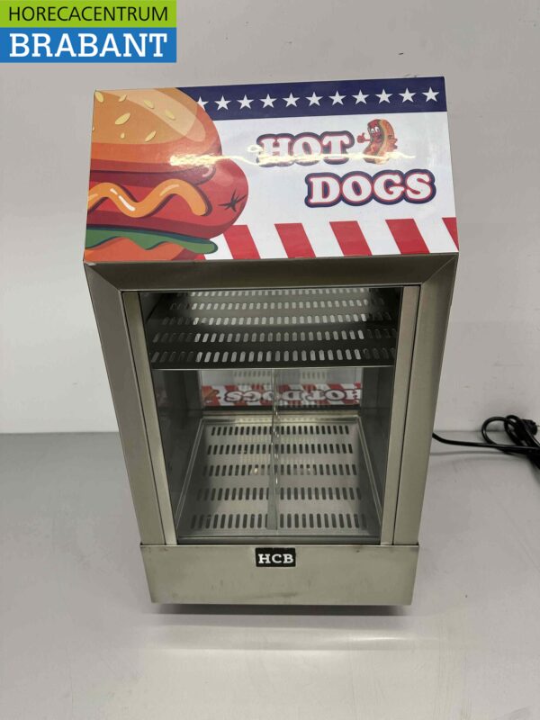 RVS Hotdogsteamer Hot Dog Steamer 230V Horeca - Afbeelding 4