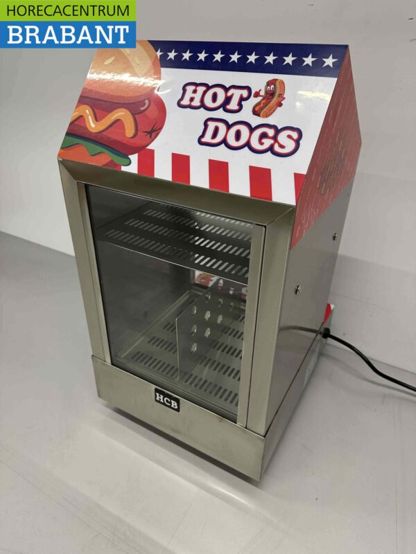 RVS Hotdogsteamer Hot Dog Steamer 230V Horeca - Afbeelding 5