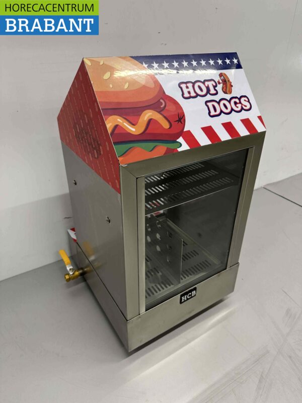 RVS Hotdogsteamer Hot Dog Steamer 230V Horeca - Afbeelding 6