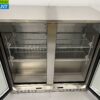 RVS Backbar Barkoeling Glazen klapdeuren 218 liter 90 cm 230V Horeca - Afbeelding 4