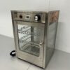 RVS Warmhoudvitrine Warmtevitrine 35,5 cm 230V Horeca - Afbeelding 2