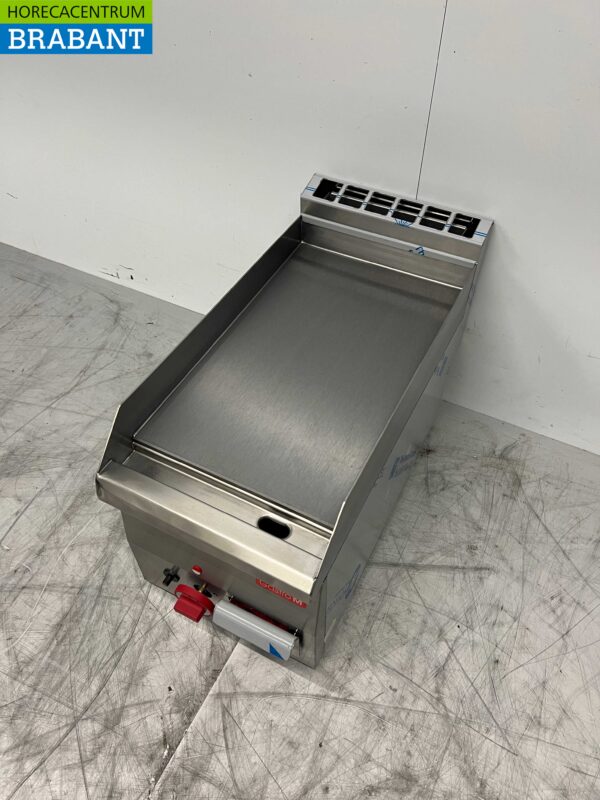 RVS Gastro M Grillplaat Bakplaat Plancha 30 cm Gas Horeca - Afbeelding 3