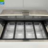 RVS Polar UA009 Koelwerkbank Saladette 1 deur 73,5 cm 230V Horeca - Afbeelding 5