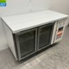 RVS Polar Koelwerkbank 2 glasdeuren / glazen deuren 136 cm 230V Horeca - Afbeelding 3