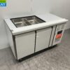 RVS Polar Koelwerkbank Saladette 2 deuren 136 cm 230V Horeca - Afbeelding 2