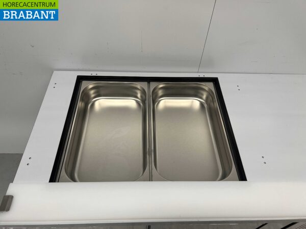 RVS Polar Koelwerkbank Saladette 2 deuren 136 cm 230V Horeca - Afbeelding 5