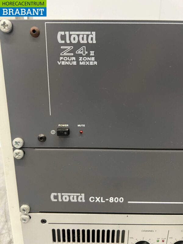 Ecler Cloud Muziekinstallatie Versterkerrack geluidsinstallatie 230V Horeca - Afbeelding 6