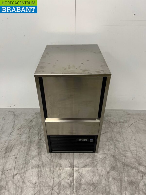 RVS ITV Quasar ijsblokjesmachine ijsklontjesmachine 40 kg p/d 230V Horeca