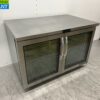 RVS Verrijdbare True Koelwerkbank 2 glasdeuren / glazen deuren 122,5 cm 230V Horeca - Afbeelding 2
