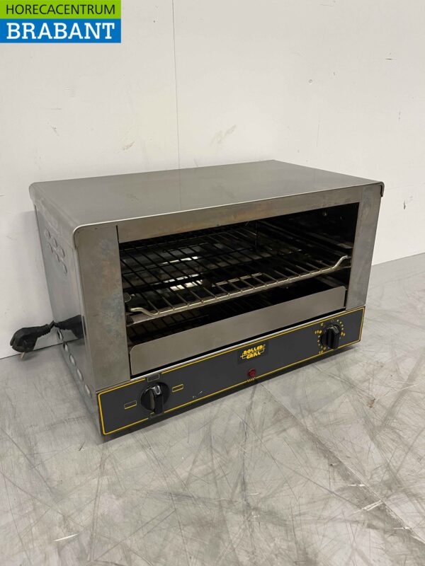 RVS Roller Grill Salamander Quartzgrill Toaster 45 cm 230V Horeca - Afbeelding 3