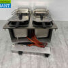 RVS Mareno Drop-in Friteuse Frituur 2 x 10 liter 400V Horeca