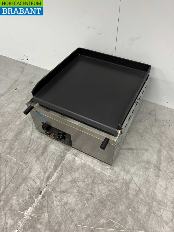 RVS Saro Grillplaat Bakplaat Glad 40 cm 230V Horeca - Afbeelding 3