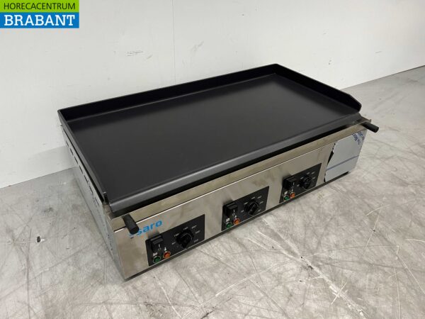 RVS Saro XDome GPK800 Bakplaat Grillplaat 80 cm 400V Horeca - Afbeelding 2