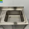 RVS Spoeltafel Spoelbak klapdeuren Premium-line 140 cm Horeca - Afbeelding 5