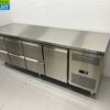 RVS Koelwerkbank 6 laden en 1 deur 223 cm 230V Horeca - Afbeelding 2