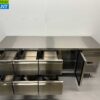 RVS Koelwerkbank 6 laden en 1 deur 223 cm 230V Horeca - Afbeelding 4